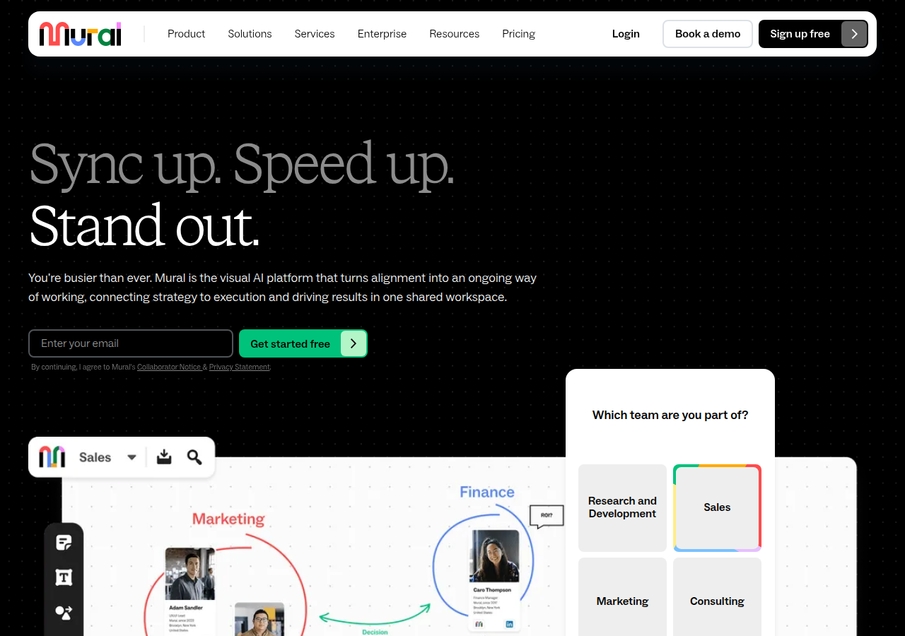 Screenshot of mural.co