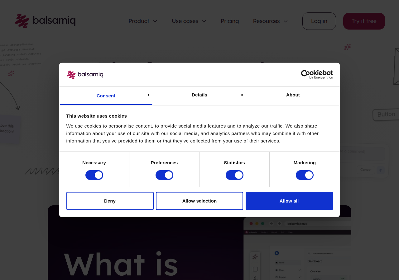 Screenshot of balsamiq.com
