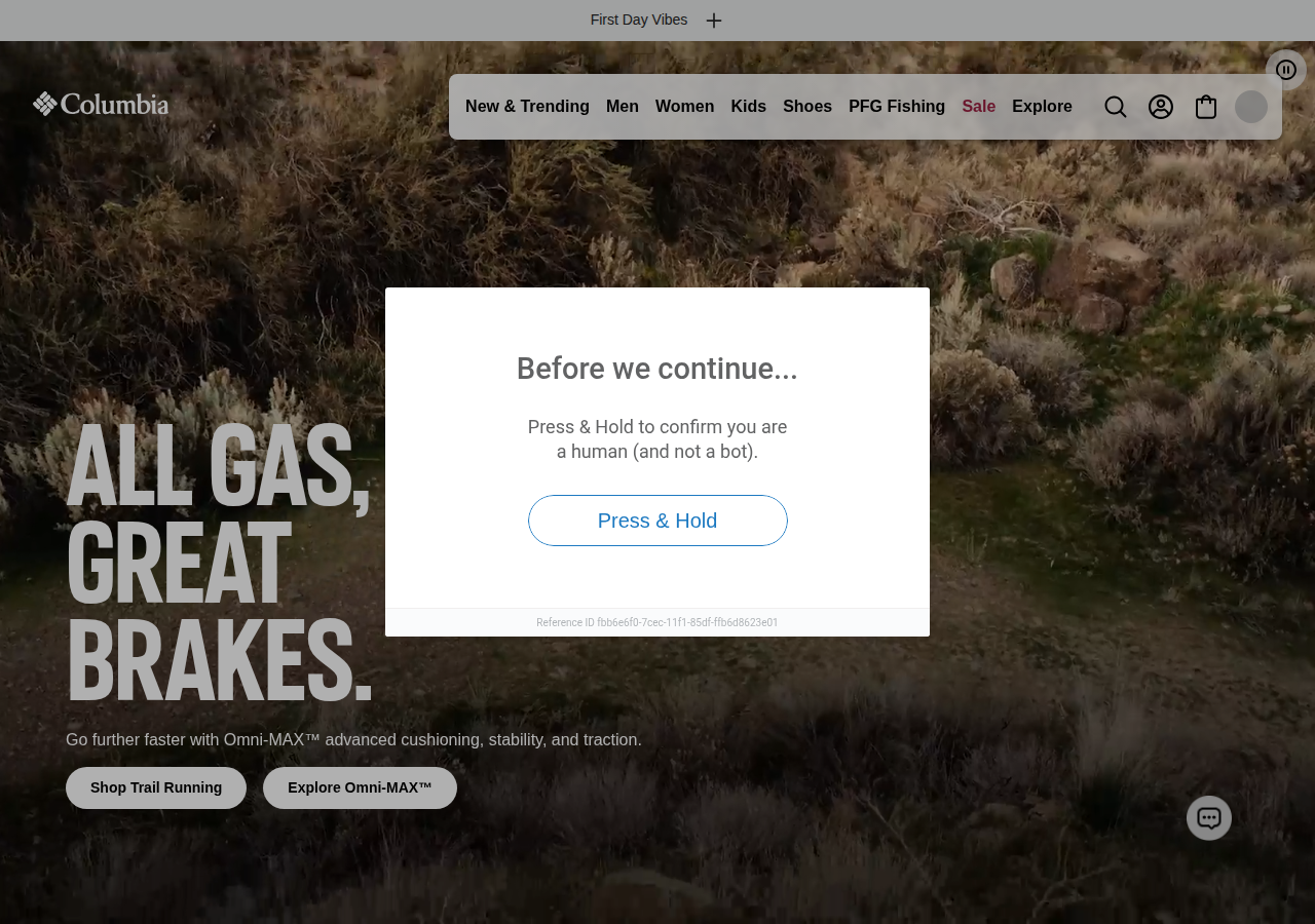 Screenshot of columbia.com