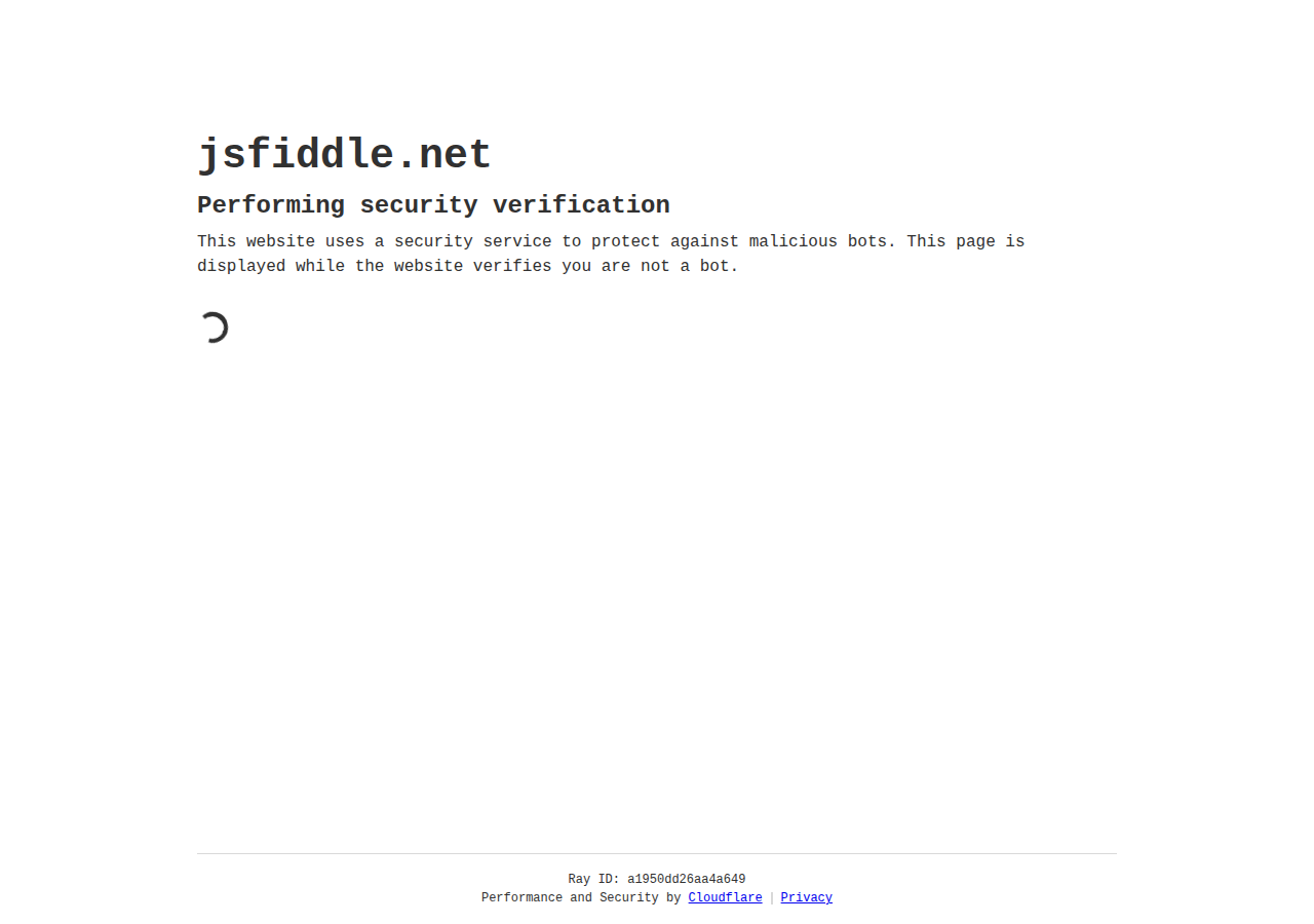 Screenshot of jsfiddle.net
