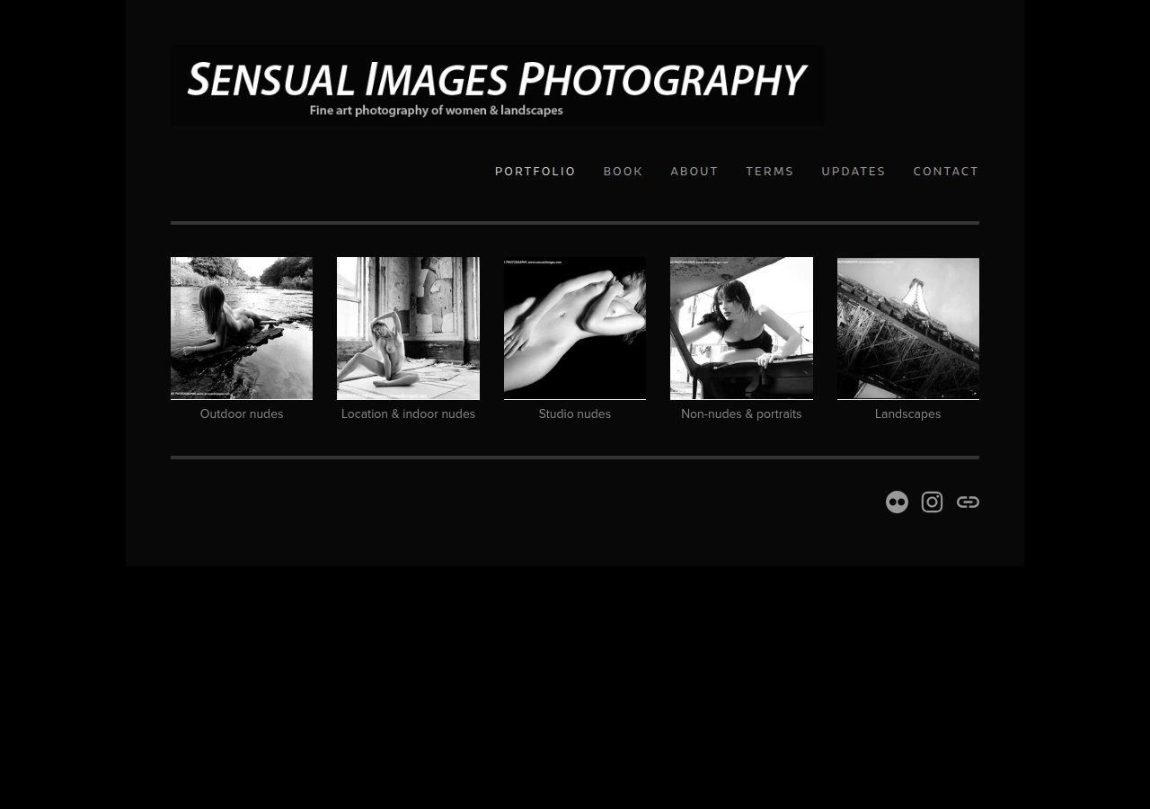Screenshot of sensualimages.com