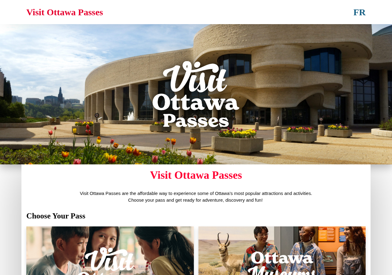 Screenshot of visitottawapasses.ca
