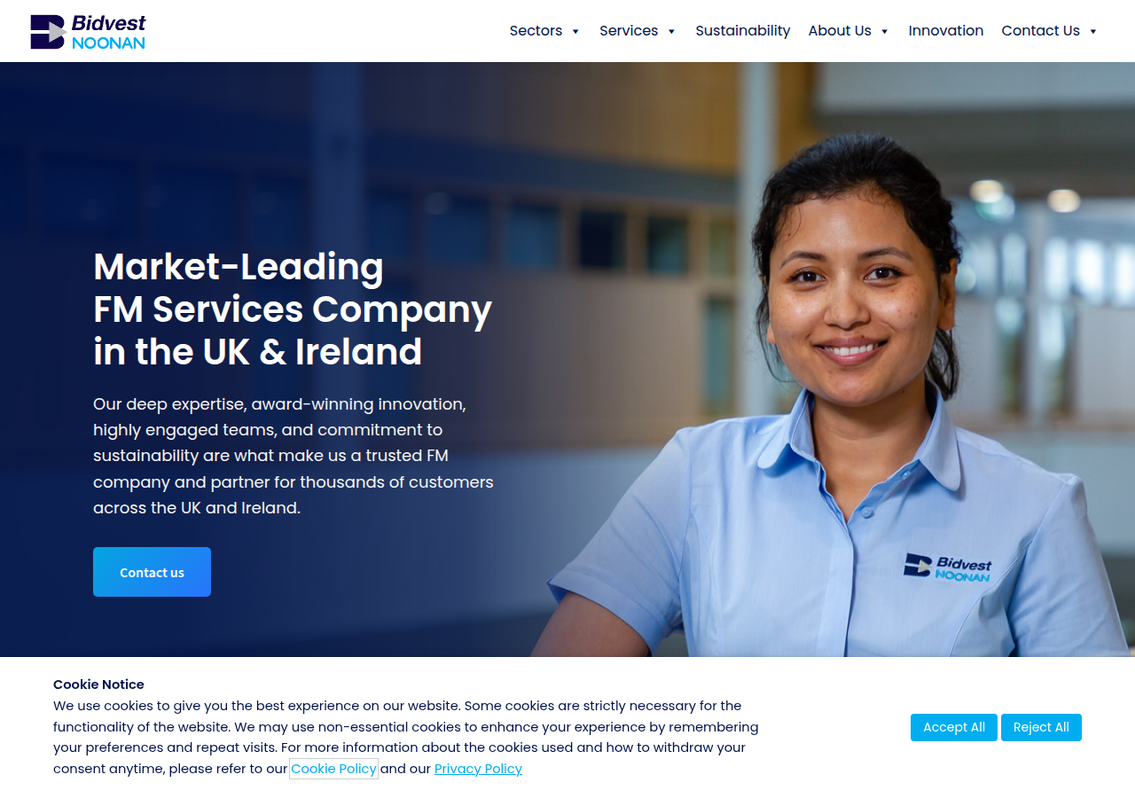 Screenshot of bidvestnoonan.com