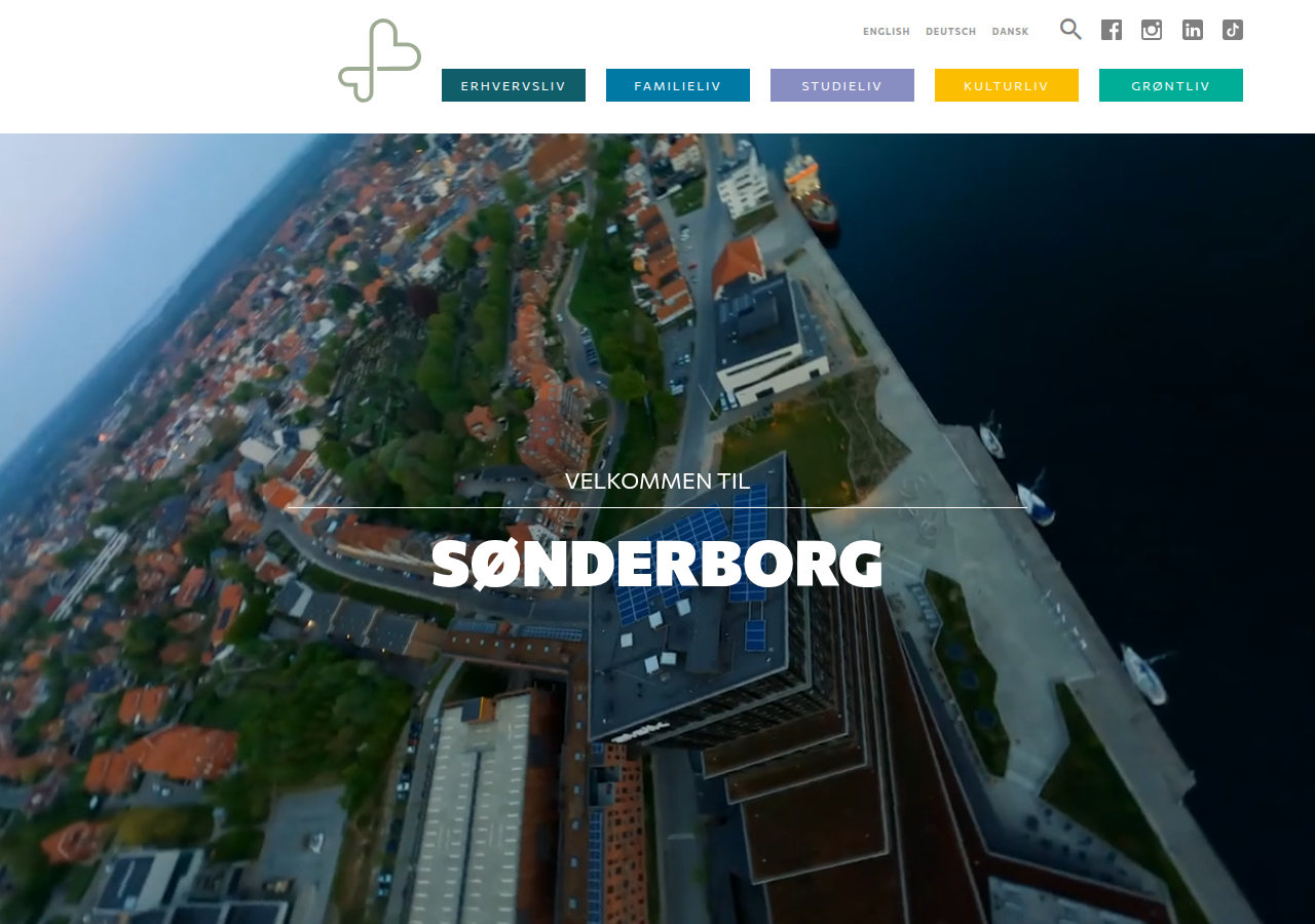 Screenshot of gotosonderborg.dk