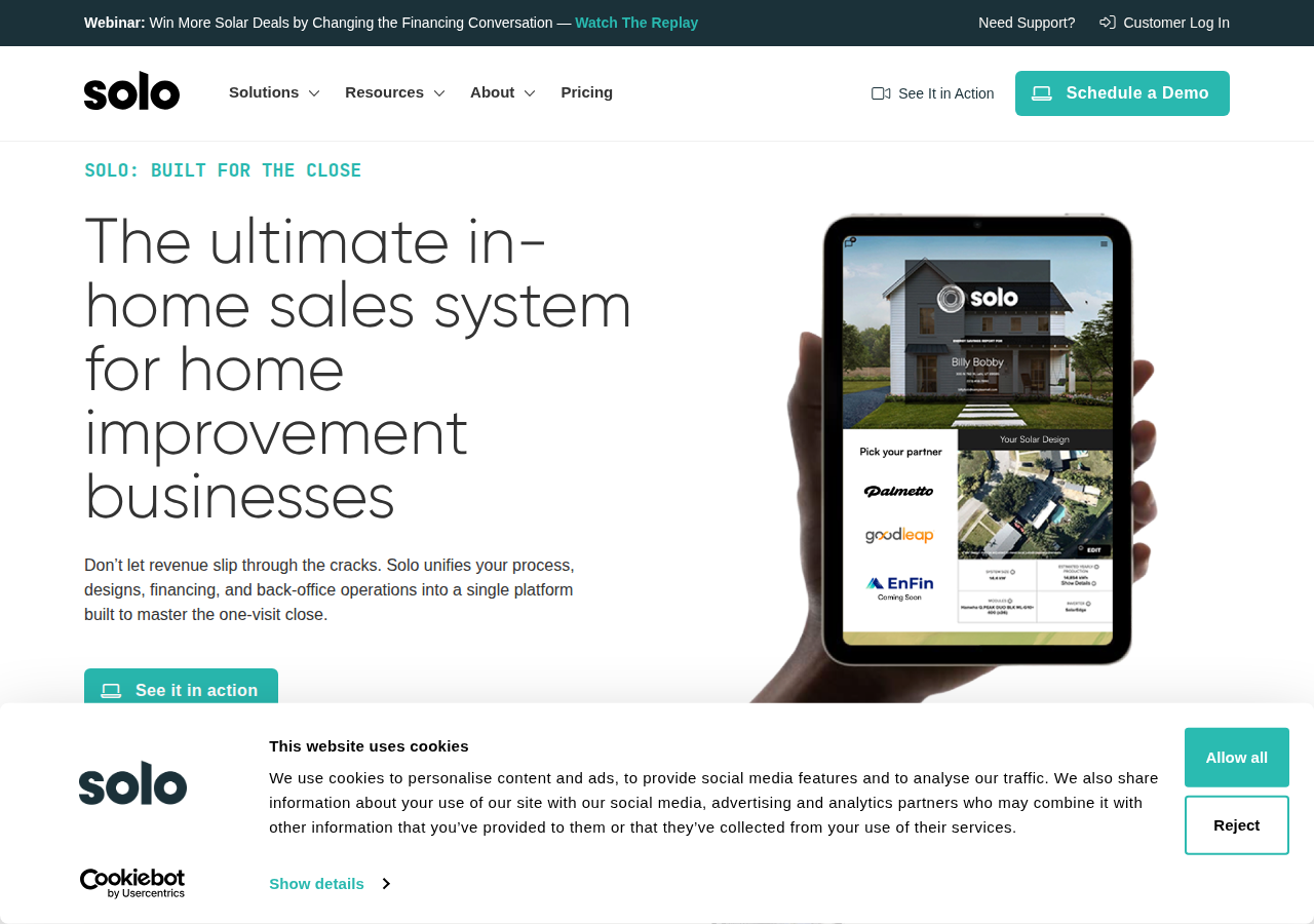 Screenshot of gosolo.io