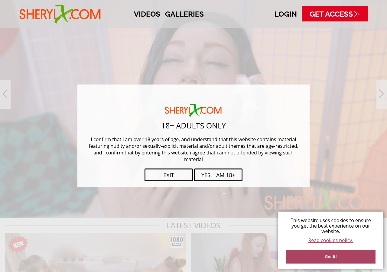 Screenshot of sherylx.com