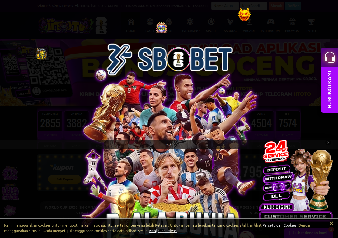 Screenshot of iitoto.id