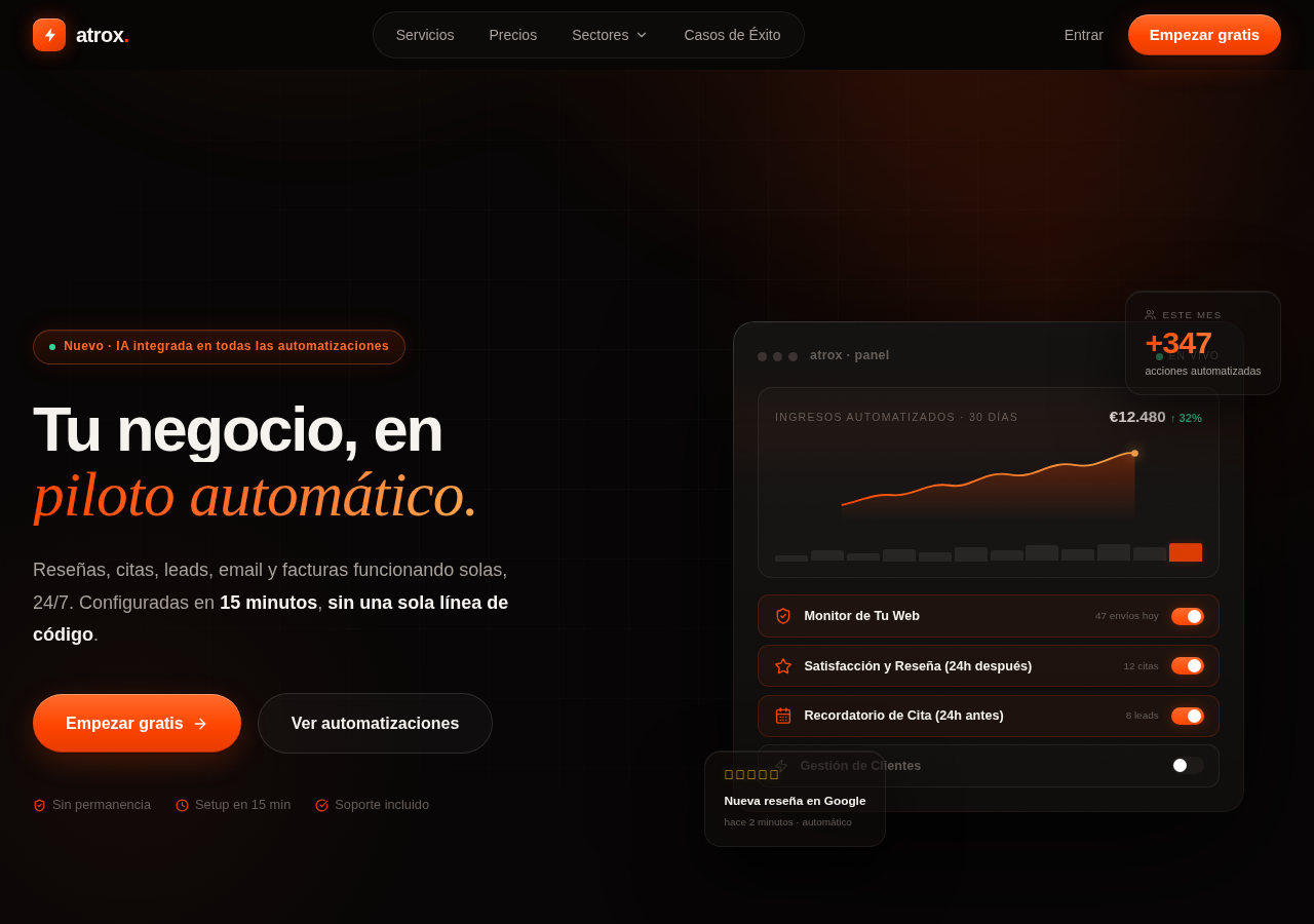 Screenshot of atrox.es