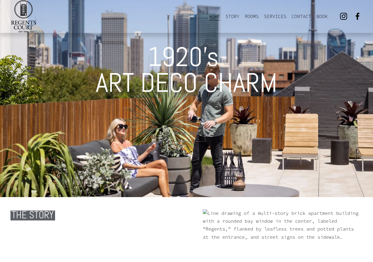 Screenshot of regentscourtsydney.com.au