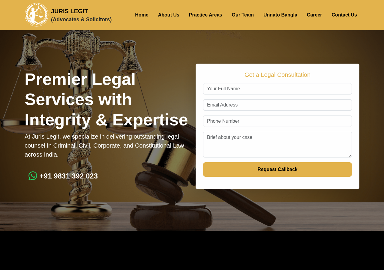 Screenshot of jurislegit.in