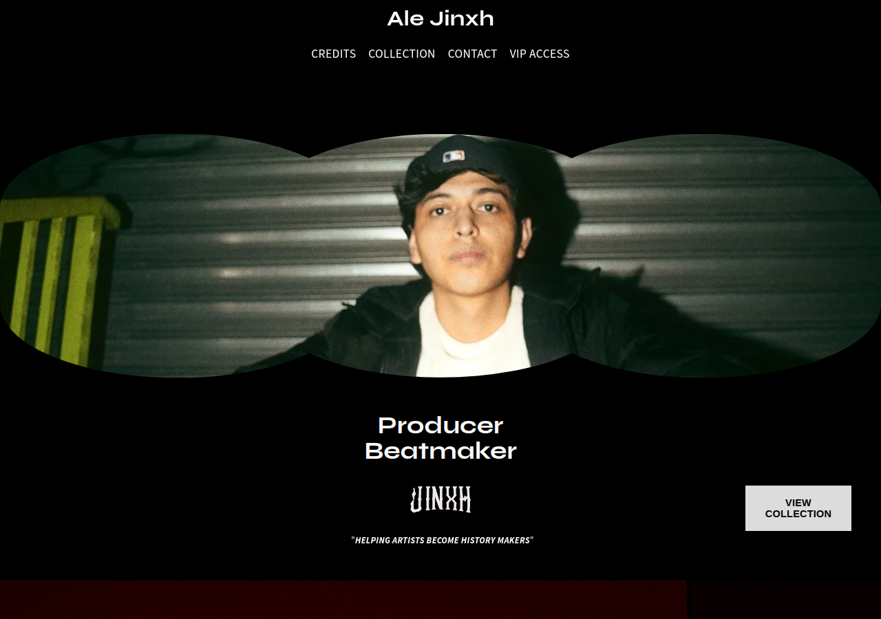 Screenshot of alejinxh.com