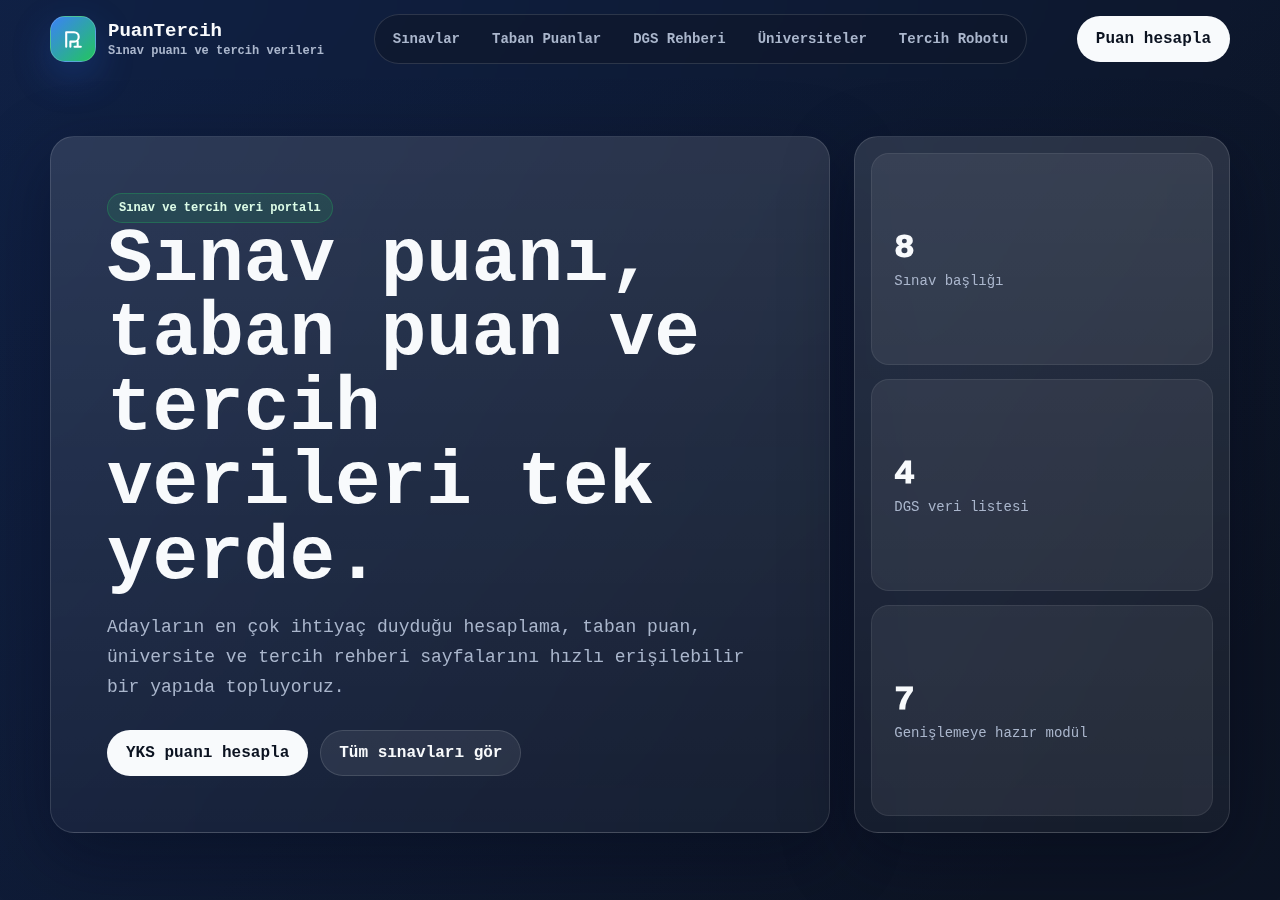 Screenshot of puantercih.com