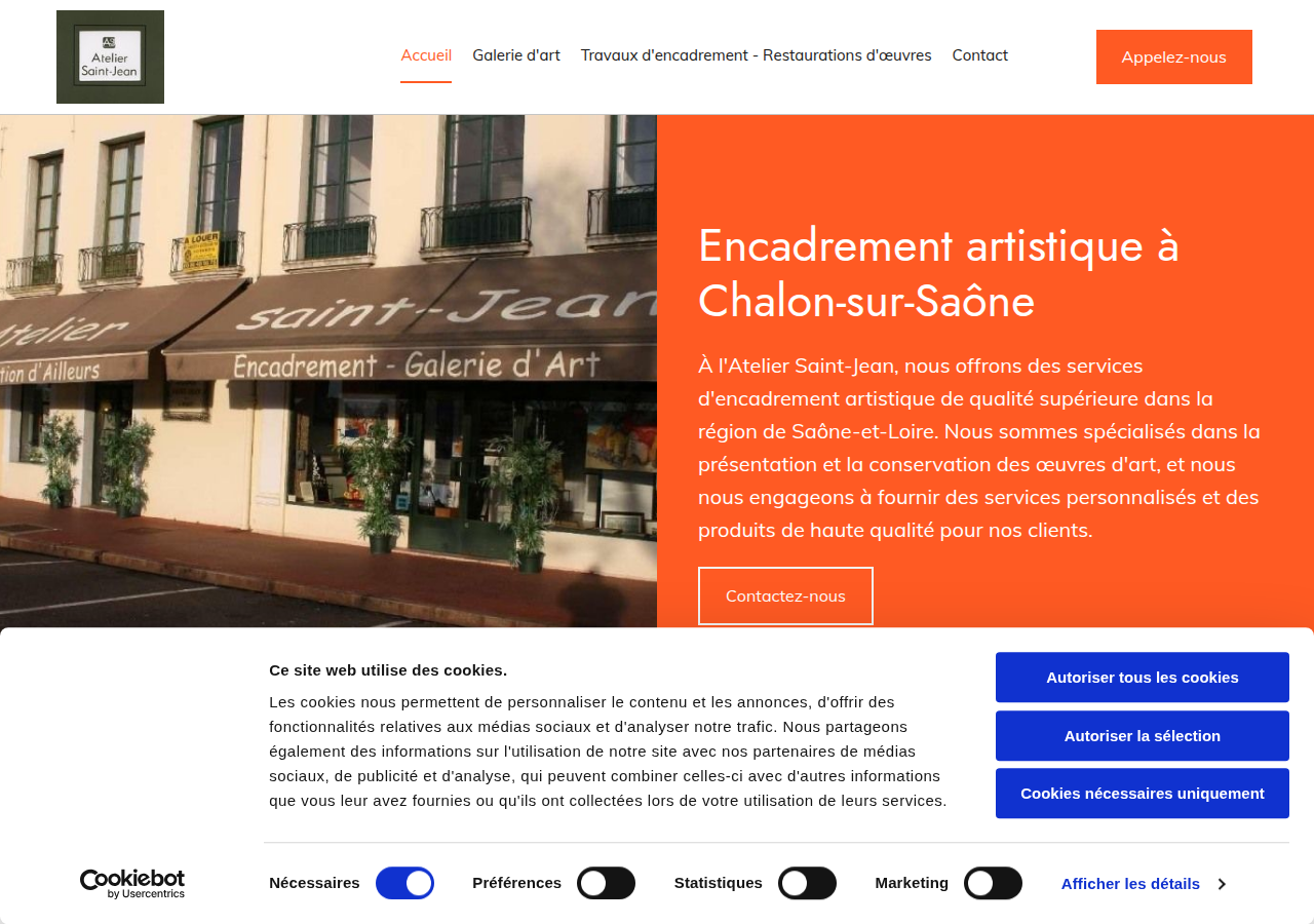 Screenshot of atelier-stjean71.fr