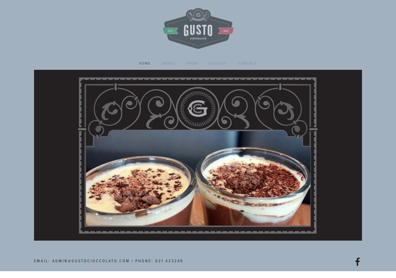 Screenshot of gustocioccolato.com
