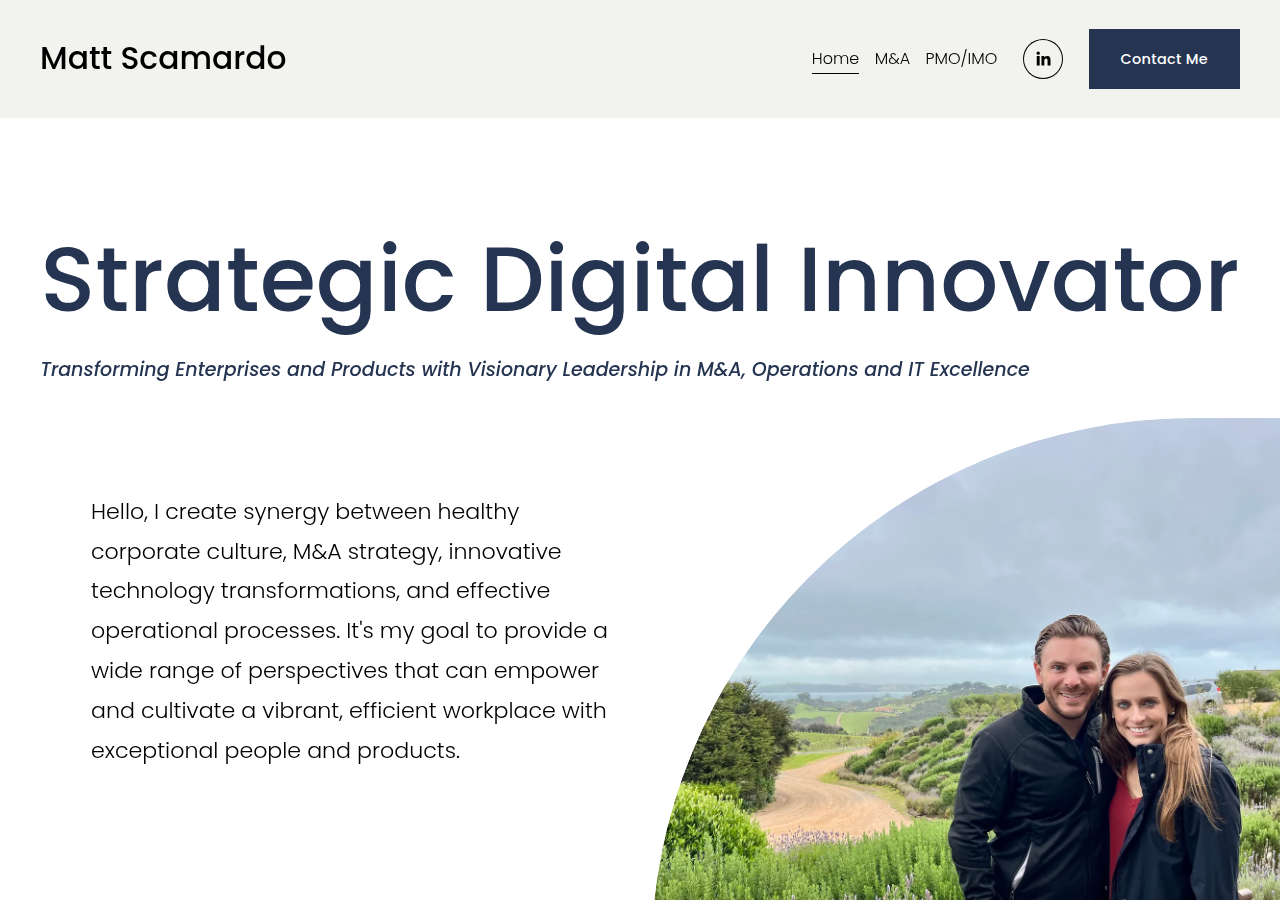 Screenshot of mattscamardo.com