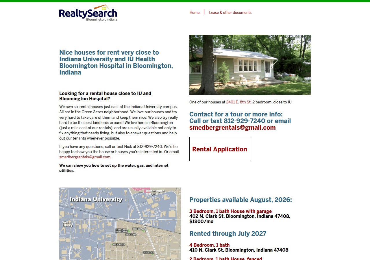 Screenshot of realtysearch.com