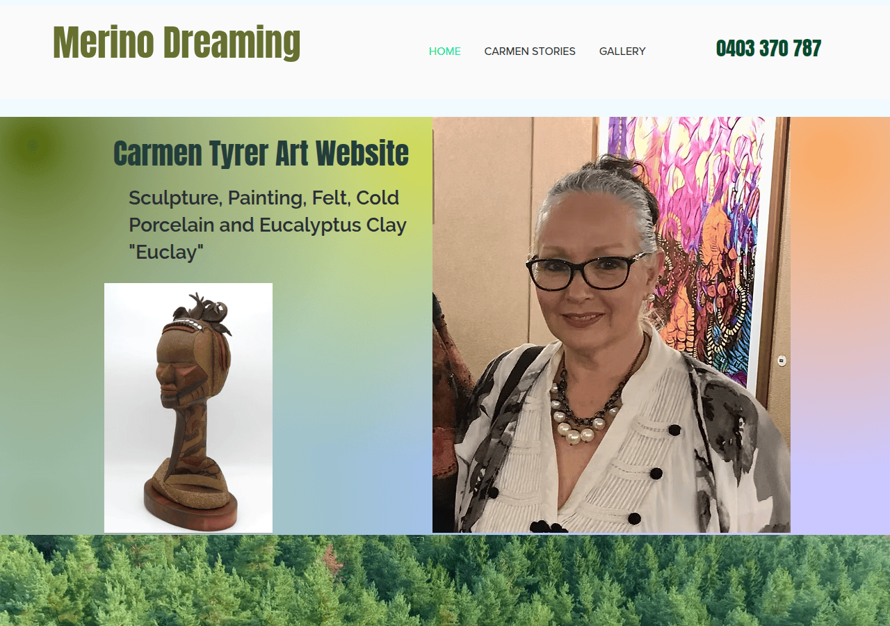 Screenshot of merinodreaming.com.au