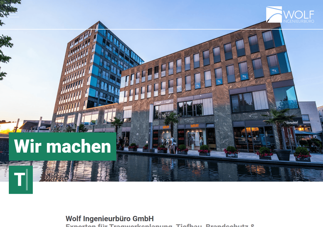 Screenshot of ibwolf.com