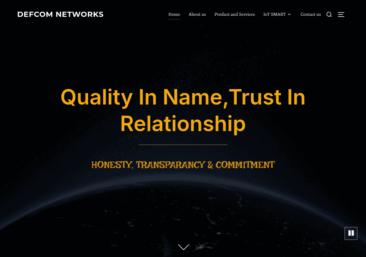 Screenshot of defcomnet.com