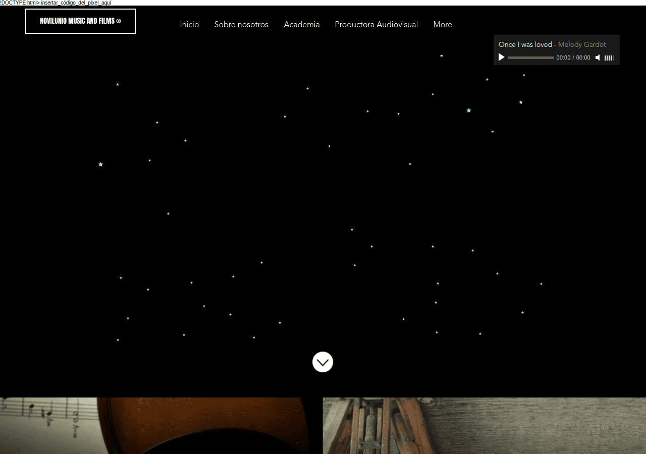 Screenshot of novilunio.es