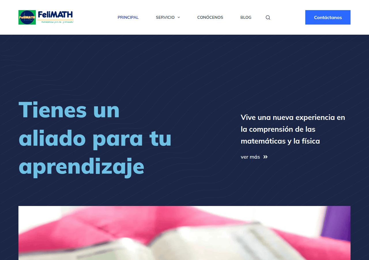 Screenshot of felimath1.com