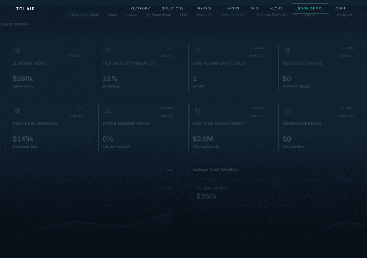 Screenshot of tolair.org