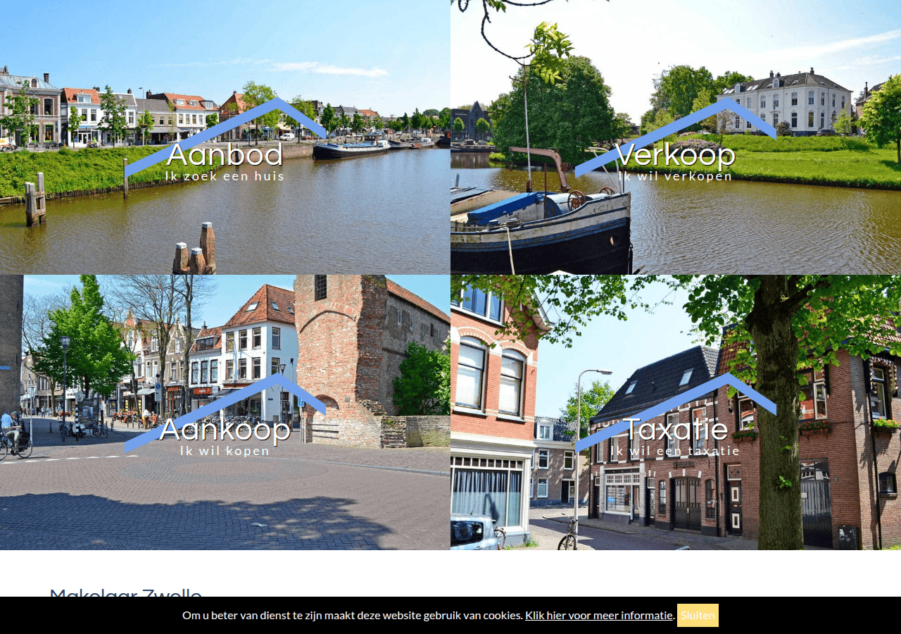 Screenshot of holtland.nl