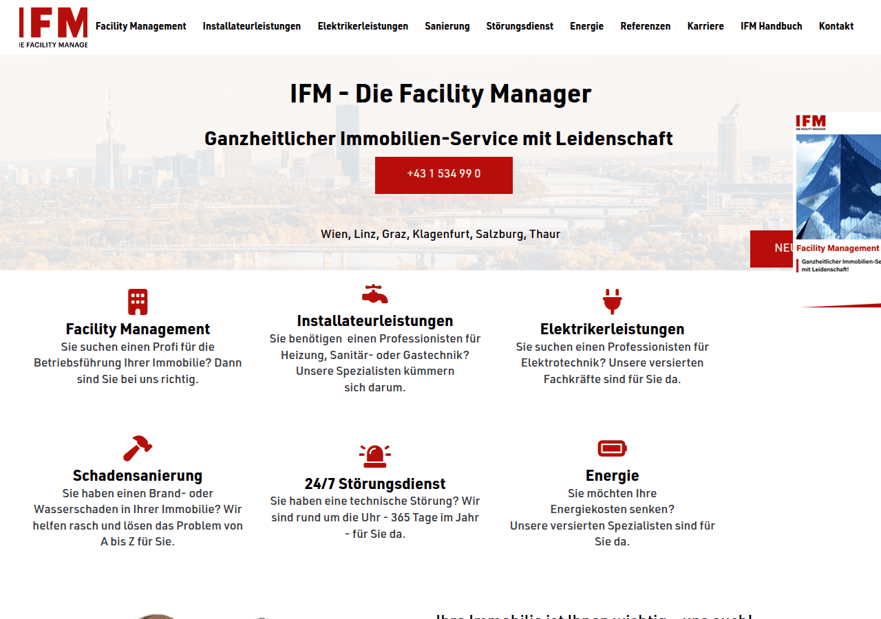 Screenshot of ifm.team