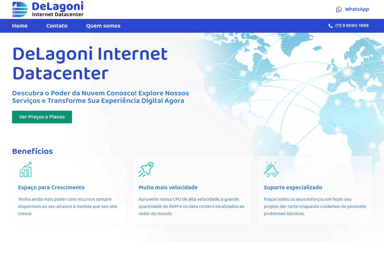 Screenshot of delagoni.com
