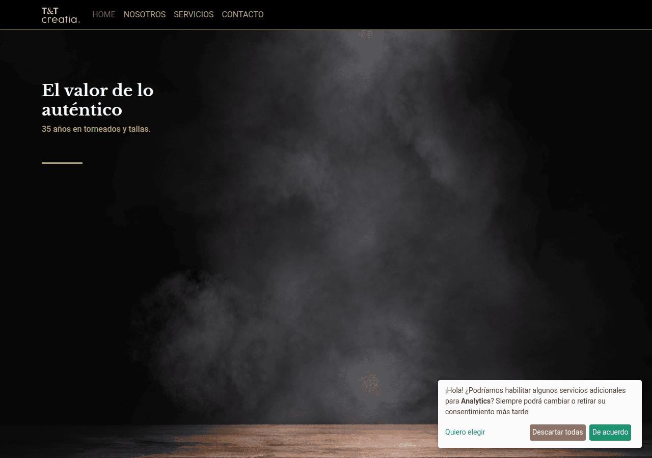 Screenshot of ttcreatia.es