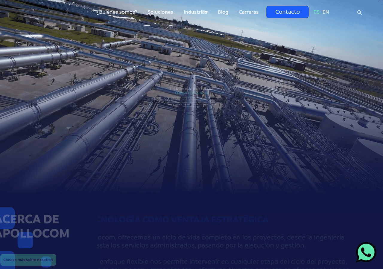 Screenshot of apollocom.com.mx