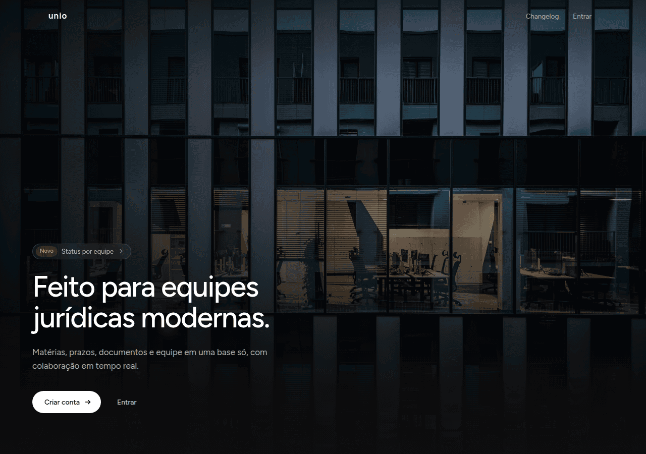 Screenshot of unio.so