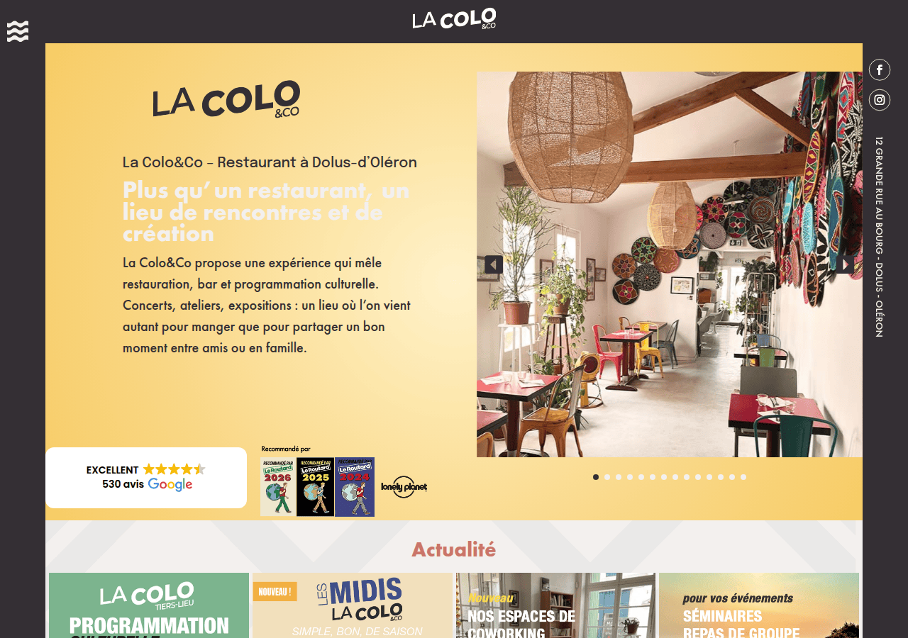Screenshot of lacolo.io