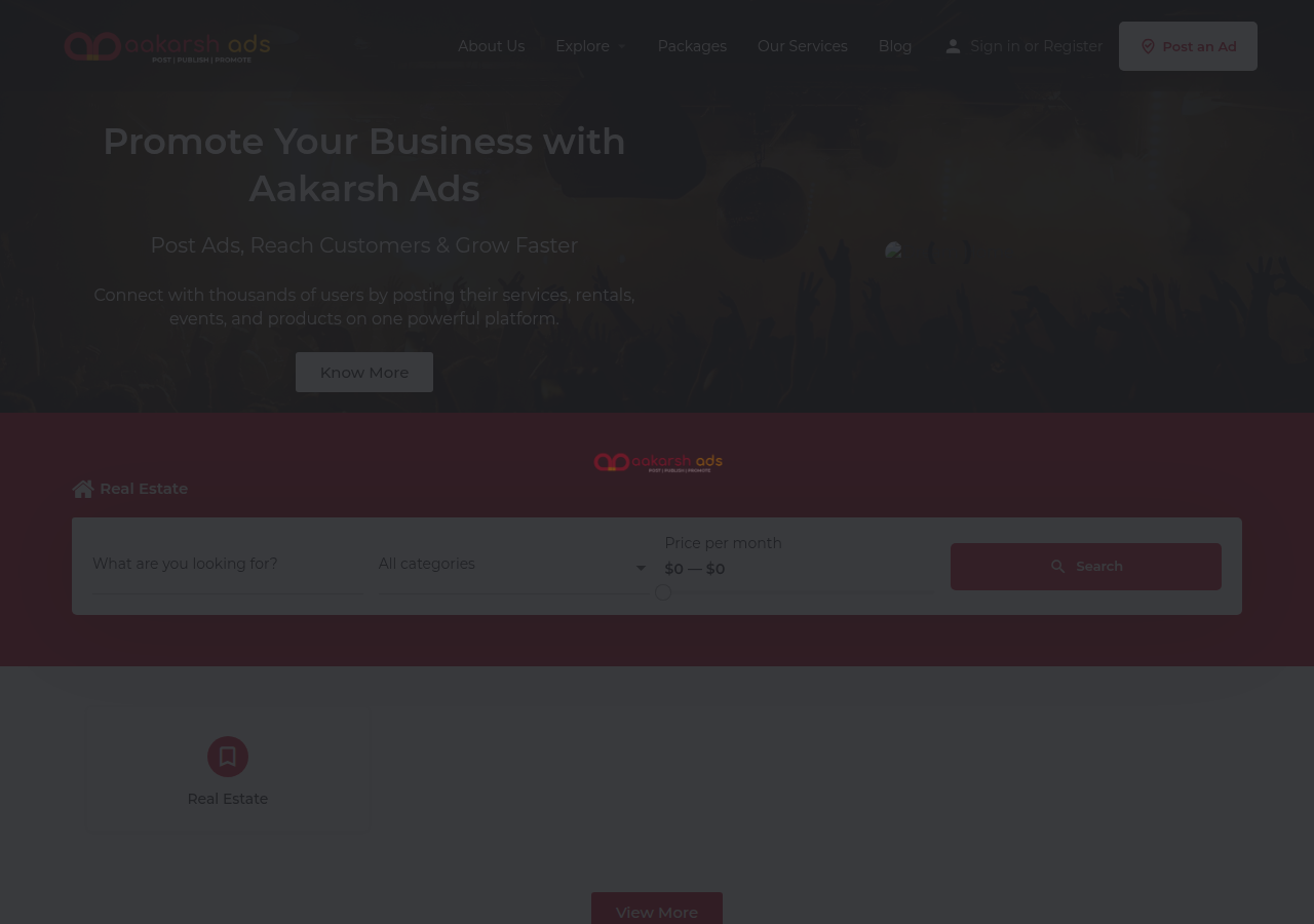 Screenshot of aakarshads.in