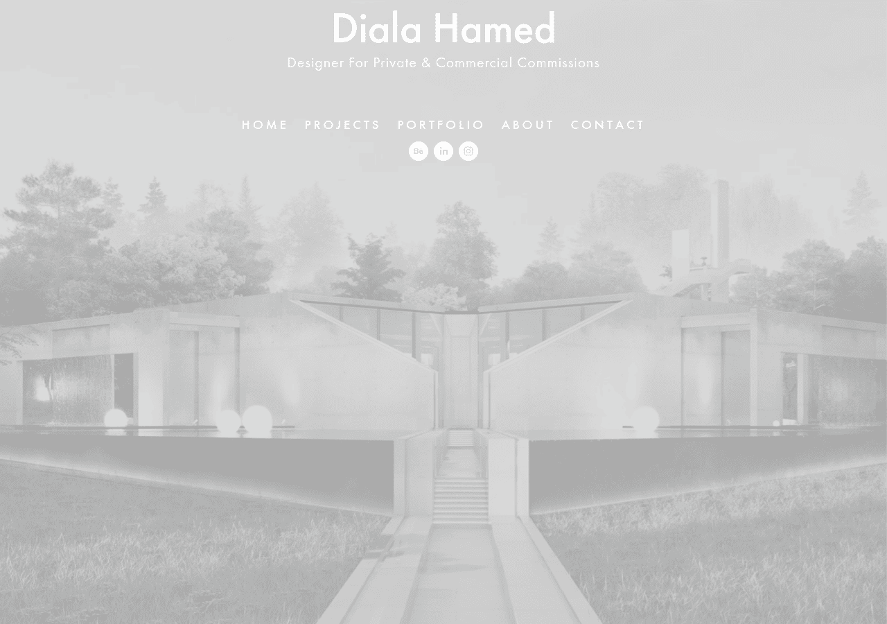 Screenshot of dialahamed.com