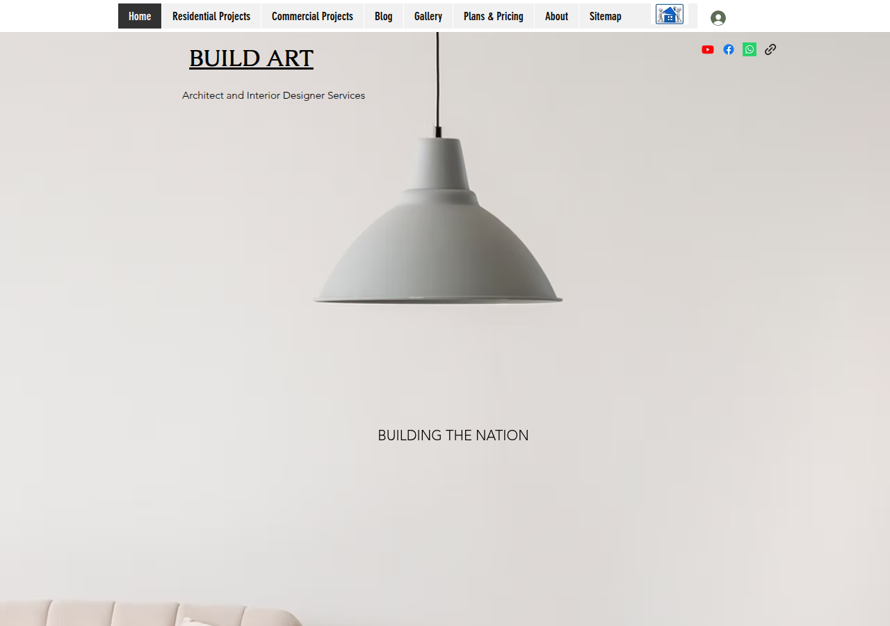 Screenshot of buildart.org