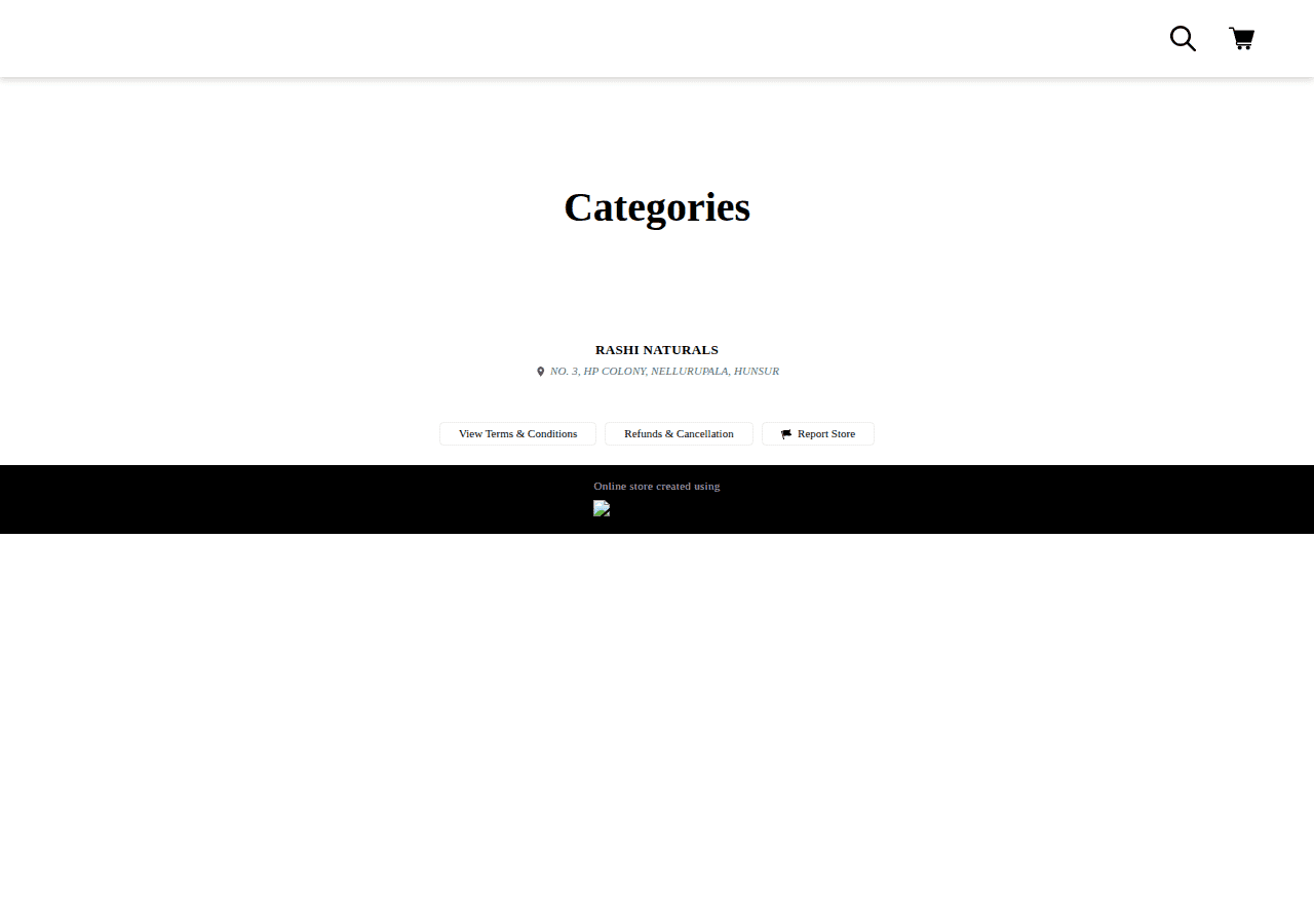 Screenshot of rashinaturals.co.in