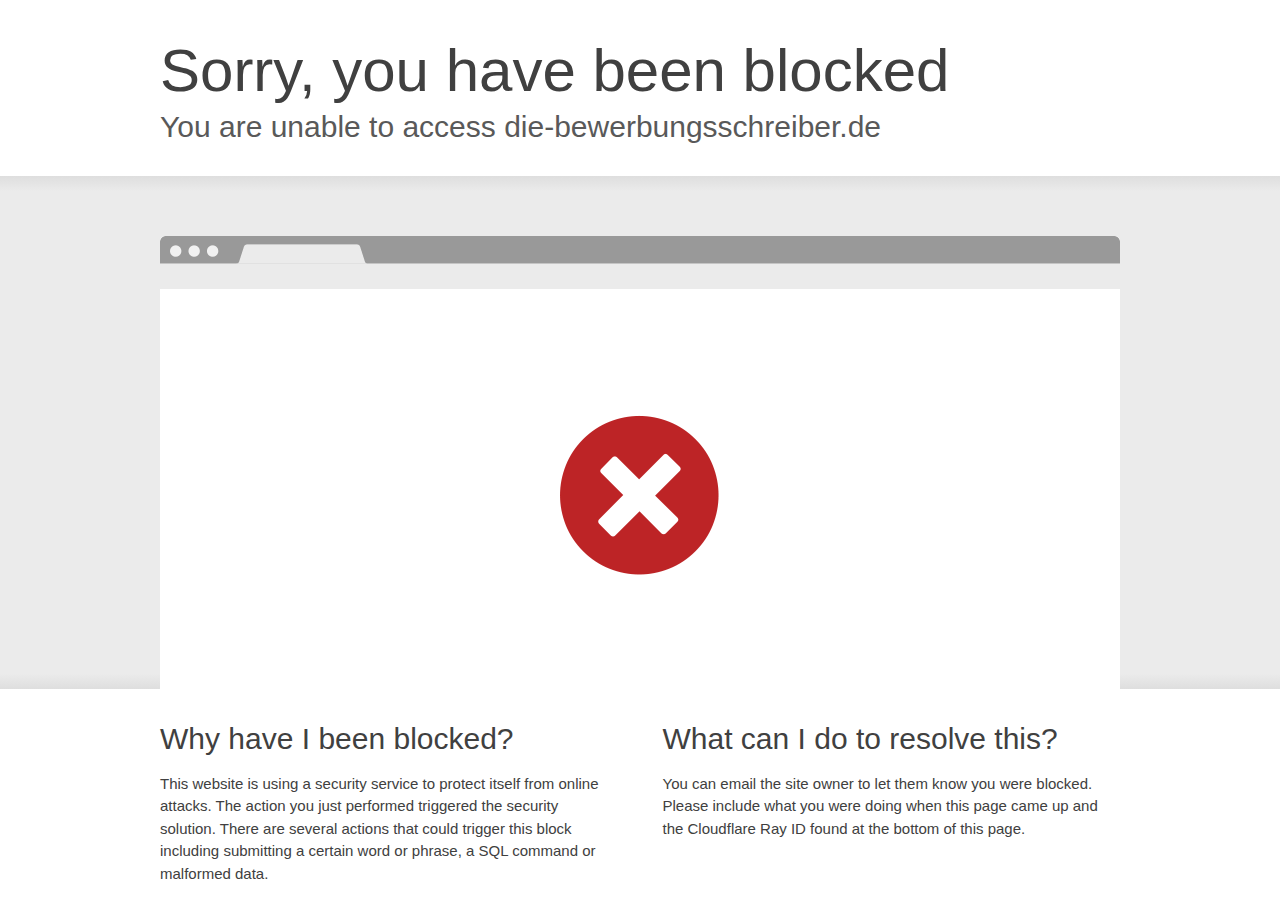 Screenshot of die-bewerbungsschreiber.de