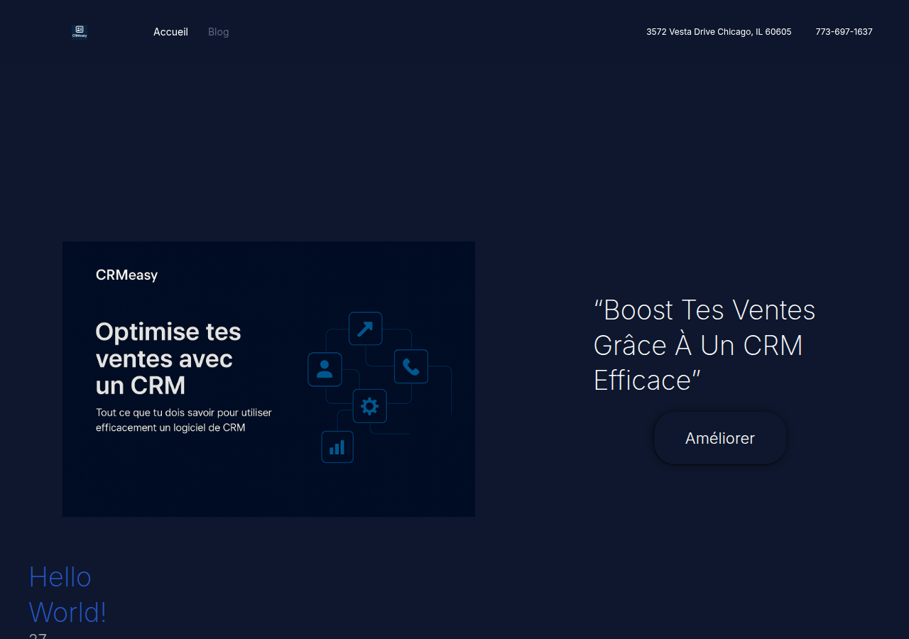 Screenshot of crmeasy.fr