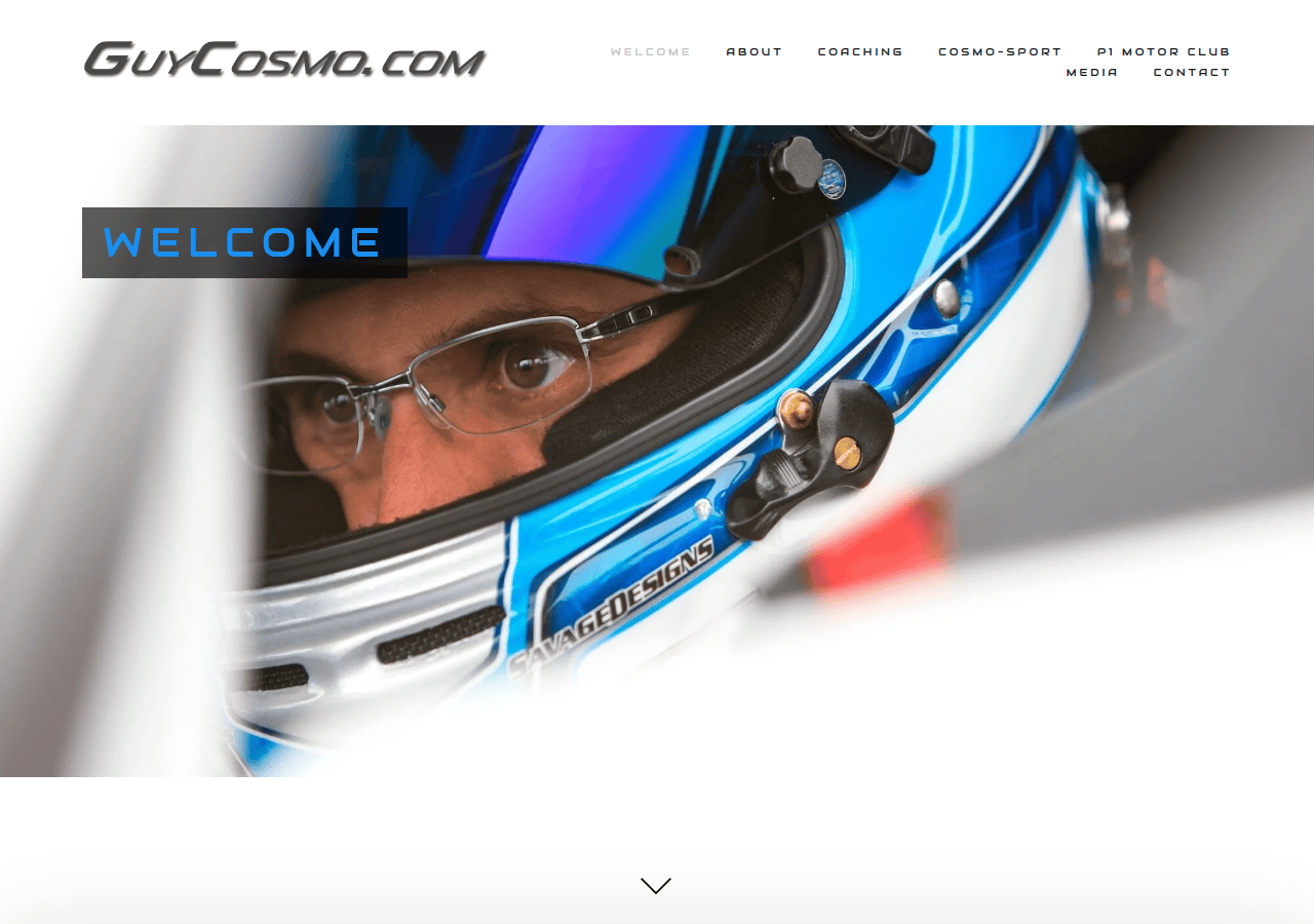 Screenshot of guycosmo.com