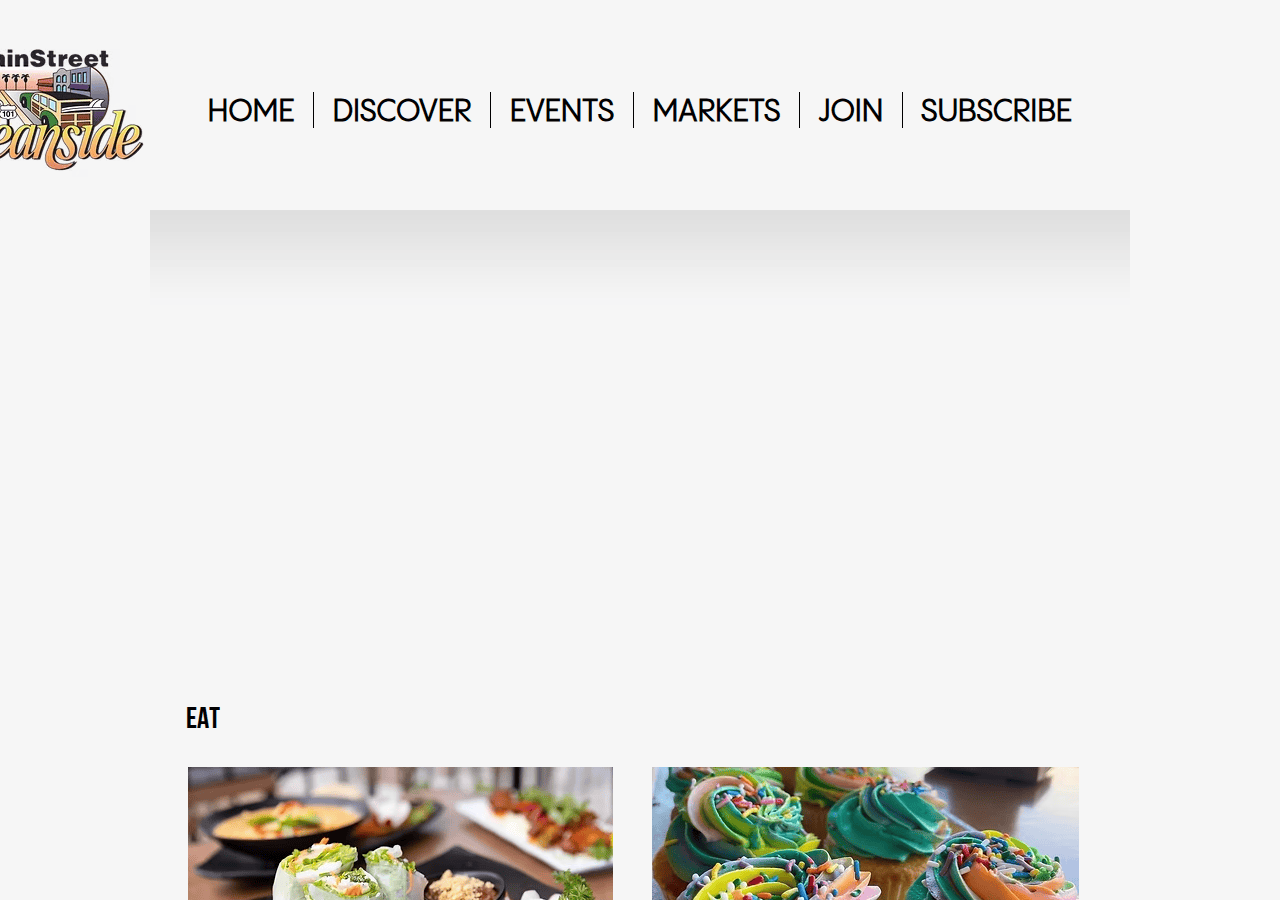 Screenshot of mainstreetoceanside.com
