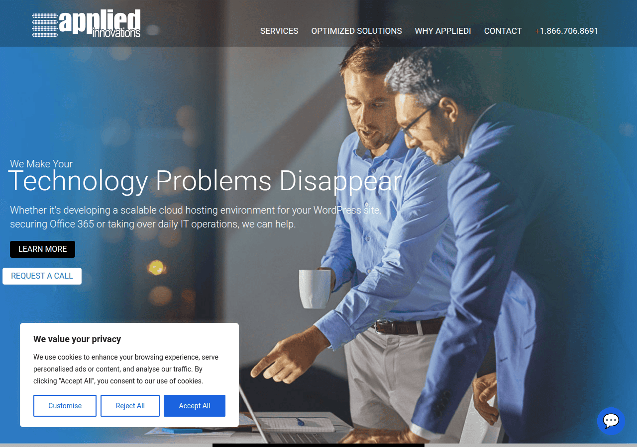 Screenshot of appliedi.net
