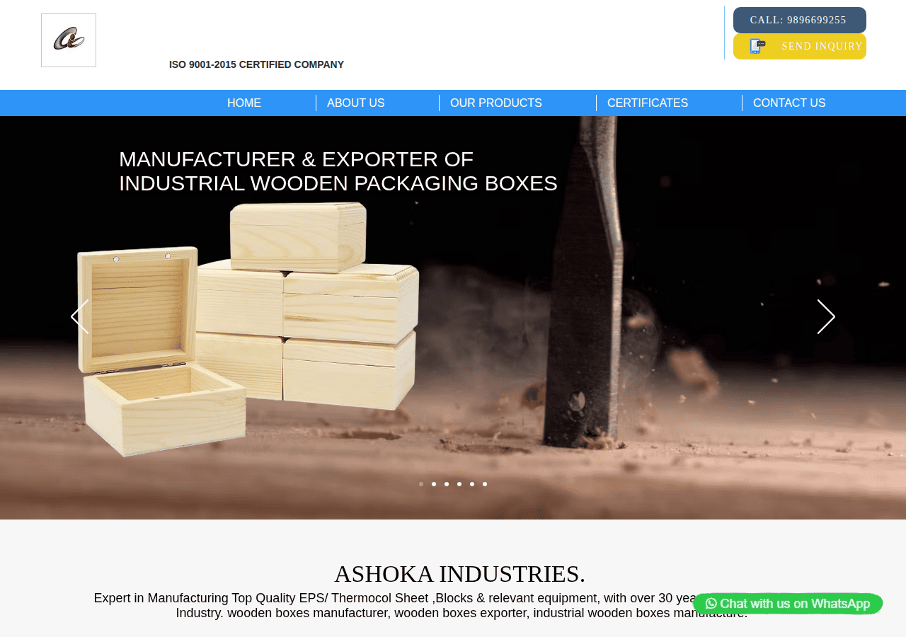 Screenshot of ashokaexporter.com