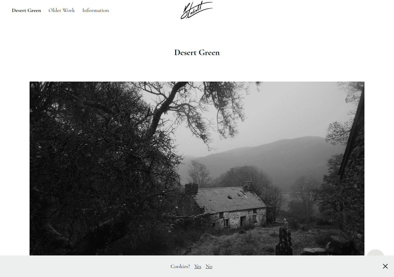 Screenshot of benlockett.co