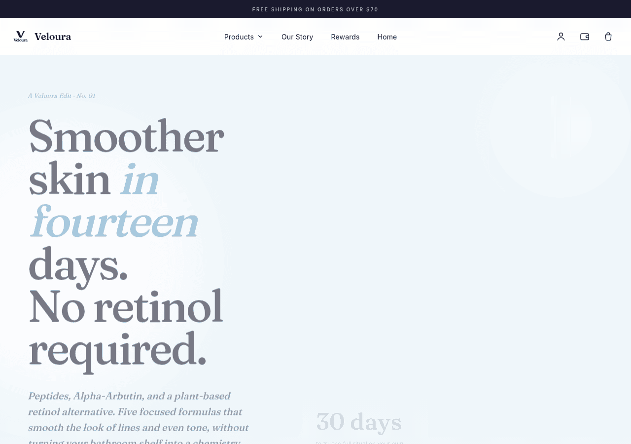 Screenshot of velourahq.com
