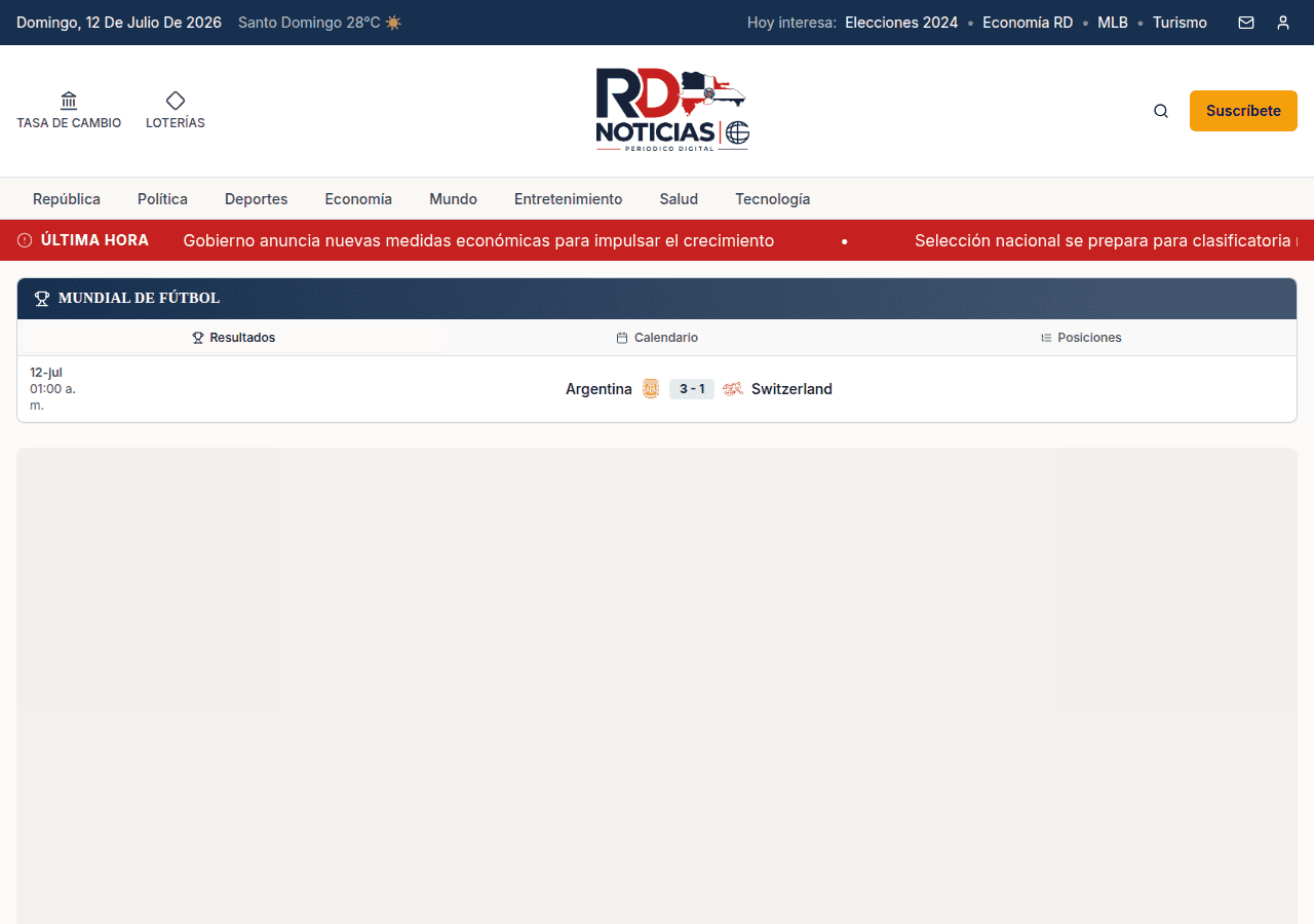Screenshot of rdnoticias.do