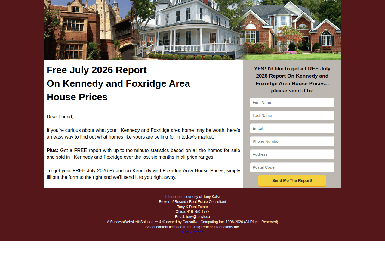 Screenshot of 416realestateinfo.com