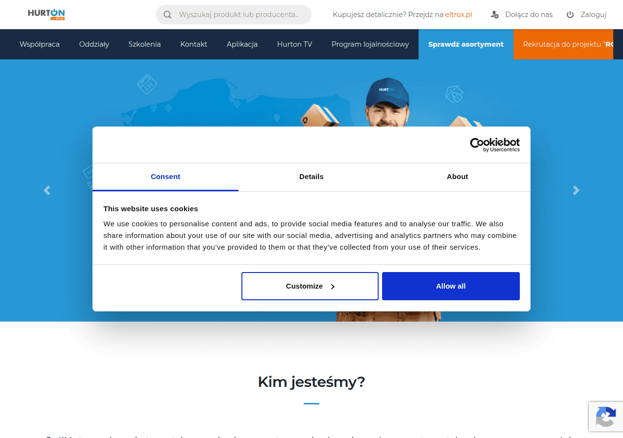 Screenshot of hurton.pl
