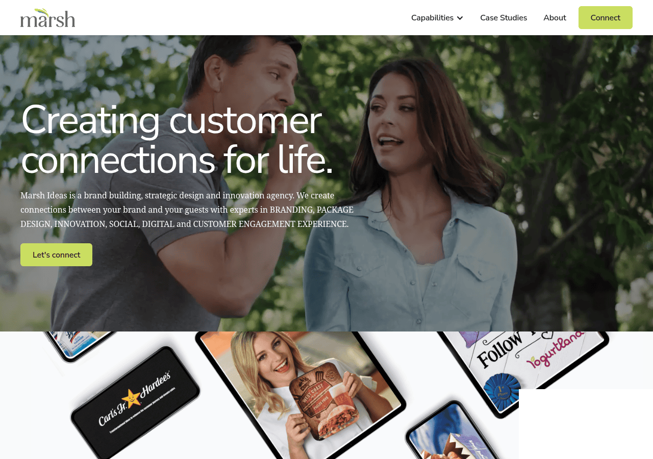 Screenshot of marshideas.com