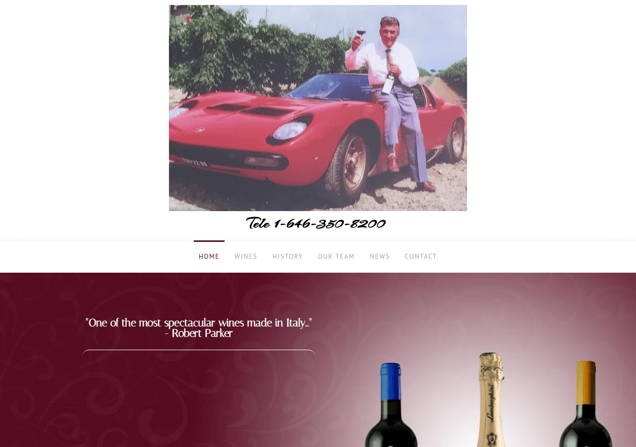 Screenshot of 360globalwine.com
